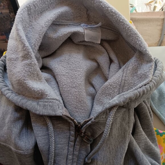 Vintage Men's Large Hoody Sweatshirt Jacket California National Guard Zip-Up Y2K - Picture 7 of 8